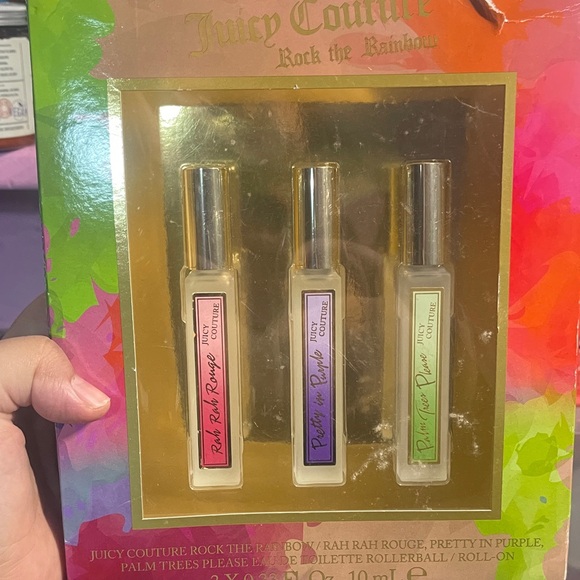 Juicy Couture Rock the Rainbow Fragrance roller trio